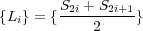 {Li} = {S2i +-S2i+1-}
            2
     