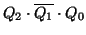$Q_2\cdot\overline{Q_1}\cdot Q_0$