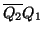 $\overline{Q_2}Q_1$
